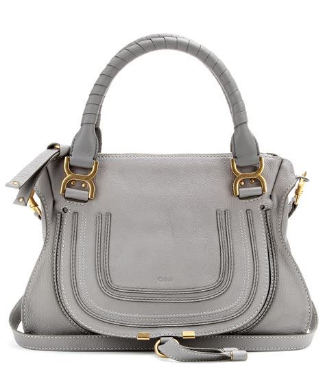 chloe marcie small grau|chloe marcie small vs medium.